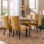Chaise en velours moelleux avec garniture cloutée-252514366-252514361