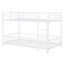 Lit superposé simple au-dessus de simple avec glissière et garde-corps, blanc-86379825-86379838