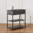 Reggis 24'' End Table with Power Outlets & USB, Side Table with Drawer and 2 Shelves, Farmhouse Side Table for Small Spaces, End Table With Drawer For Living Room, Bedroom-1321160886