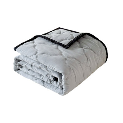 polyester summer quilt Summer Air Conditioning Quilt Cool Feeling Ice Silk Summer Quilt Thin Ice Cream Quilt Washable Washable