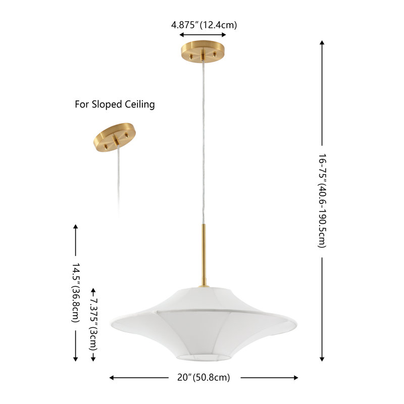 Luminaire suspendu 20 po Midhurst