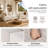 Modern Curved Sofa, Linen Removable Slipcover, Solid Wood Frame And Throw Pillows