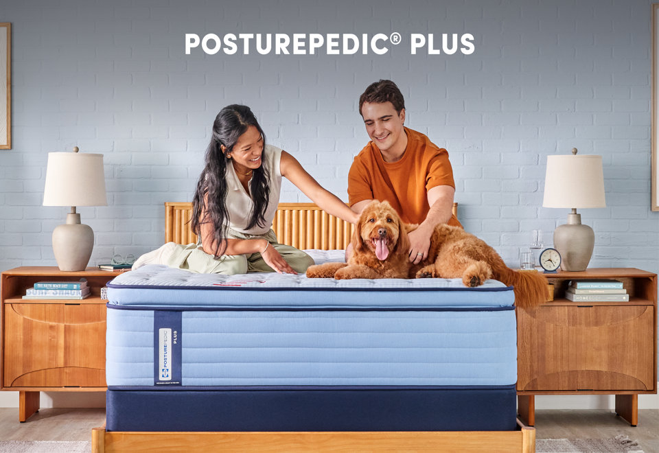 Built-in support. All night comfort.