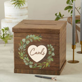 Wood Gift Card Holder