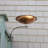 Hammered Copper Birdbath with Rail Mount Bracket