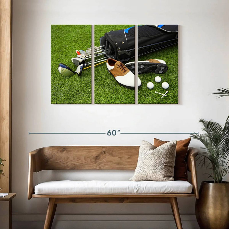 Golf Gear Set, 28" H x 45" W