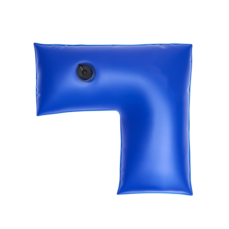 4-Pack Heavy Duty Winter Pool Cover Water Bags - 26 Gauge PVC Corner Anchors for Inground Pools