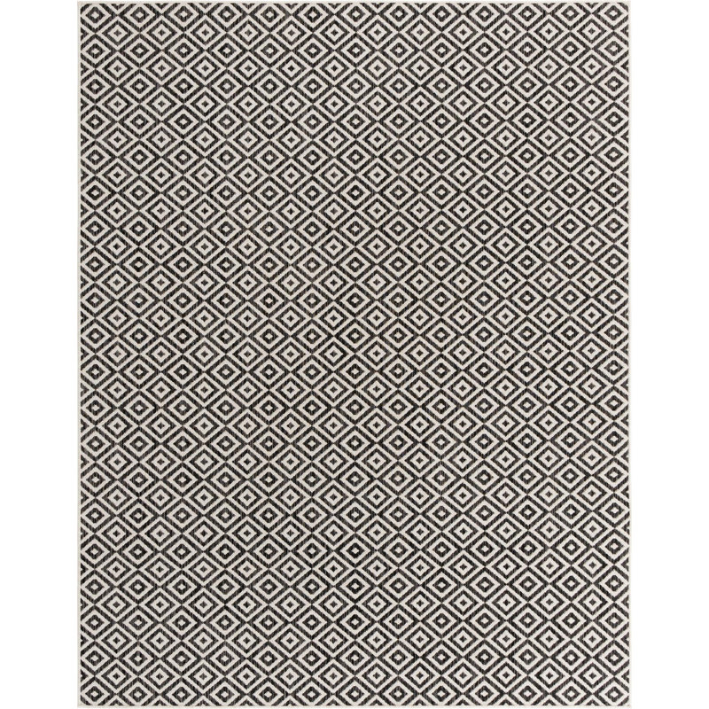 Tapis intérieur / extérieur Jill Zarin Costa Rica, Rectangle 7 pi 10 po x 10 pi
