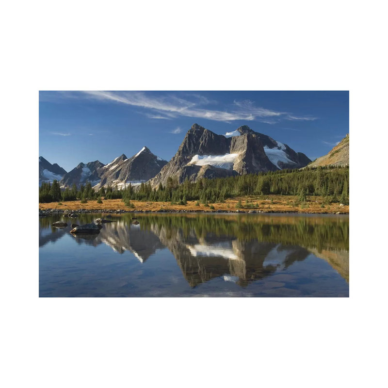 Canada, Alberta. Vallée Tonquin, parc national Jasper. par Alan Majchrowicz - Estampe numérique sur toile tendue avec châssis