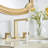 Widespread 2-handle Bathroom Faucet with Drain Assembly-70620027