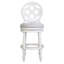 L 23,5 po x l 19,5 po x H 49,5 po, bois / tissu, 1 pièce, tabouret de bar, siège pivotant-130595222-130595225