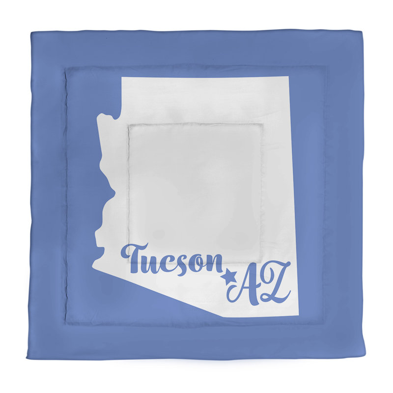 Tucson Polyester Comforter, Blue