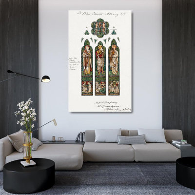 BurneÃ¢Â€Â“Jones, Edward Design for Stained Glass Window, Saint Peters Episcopal Church, Albany, NY
