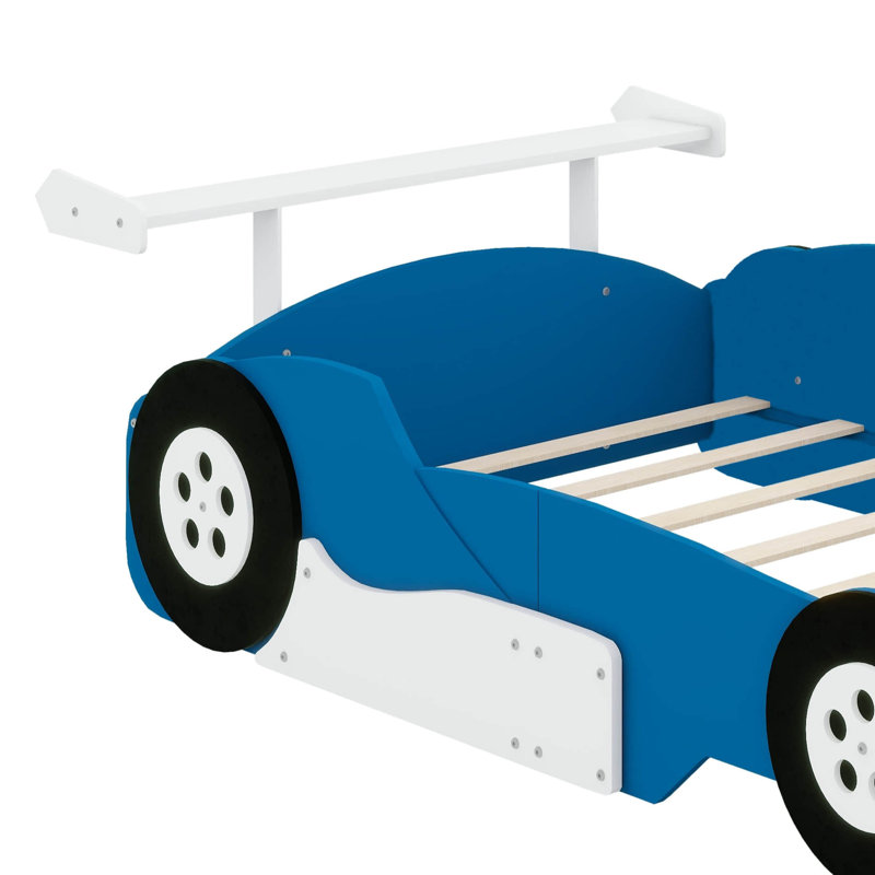 Lit plateforme sur roulettes Dynamic, Bleu