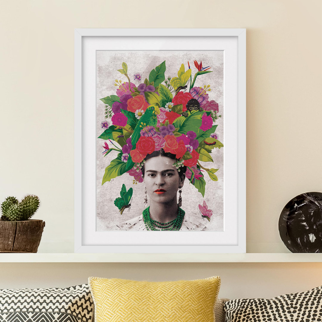 Gerahmtes Poster Flower Portrait