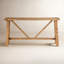 Console en bois massif 59 po Bentwood
