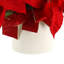 Poinsettia Holiday Floral in Fiberstone Pot