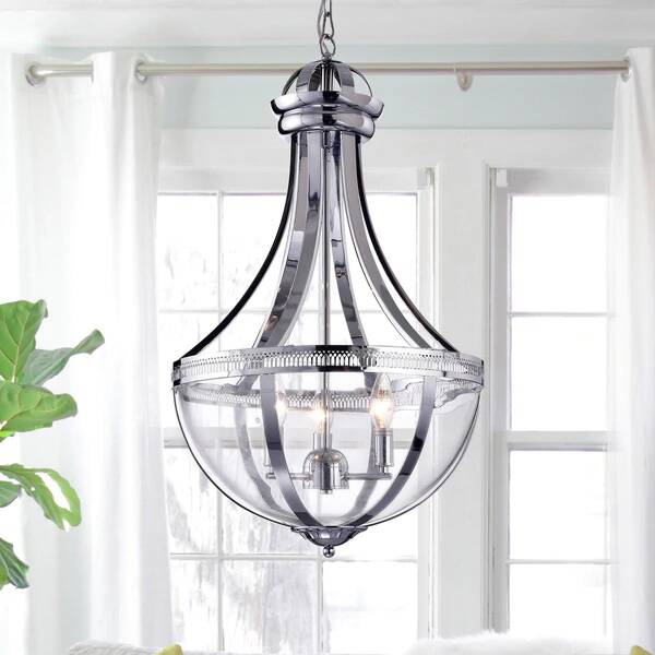 Darby Home Co Flannigan 3 - Light Nickel Unique/Statement Pendant ...