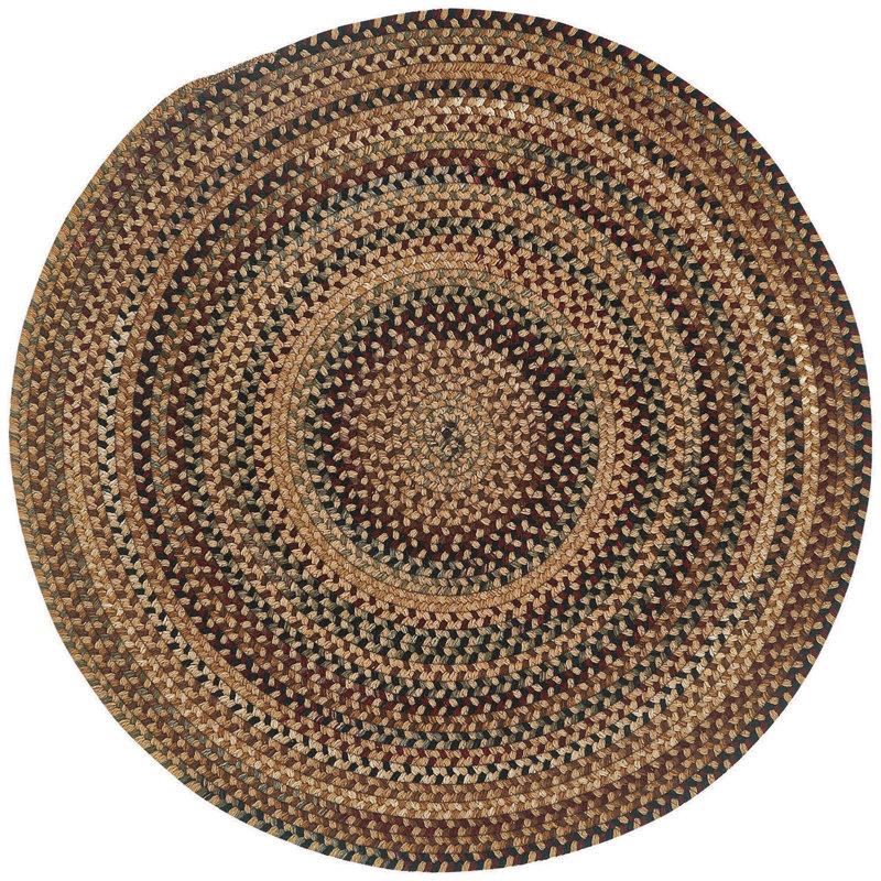 Fort Lupton Wool Indoor Rug, Round 5'6"