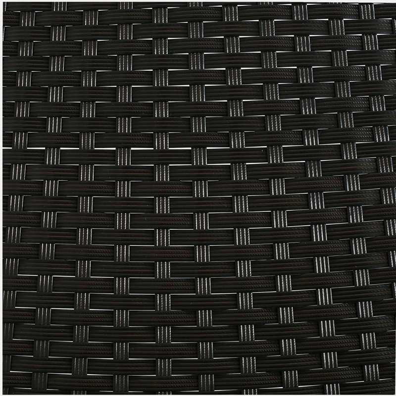 Chaise de salle à manger brun foncé (ensemble de 2)