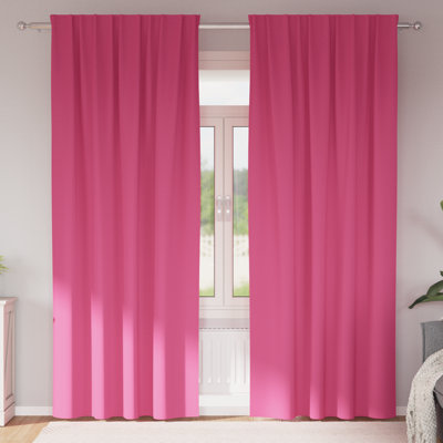 Curtains With Curtains 2 Pcs Polyester