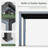  16 ft. W x 12 ft. D Aluminum Louvered Pergola-111135572