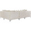 Canapé modulaire réversible en velours 108 po-82749474