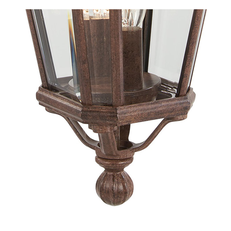 Harrison Wall Light, Vintage Rust
