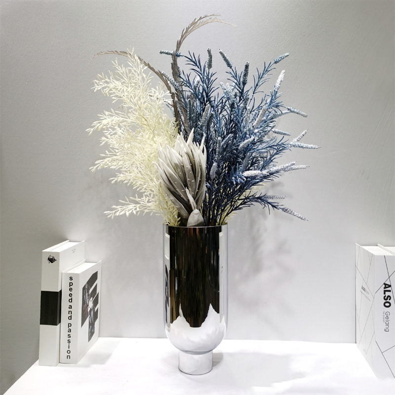 Ensemble de fleurs simulées