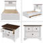 Ensemble de chambre à coucher de deux articles
