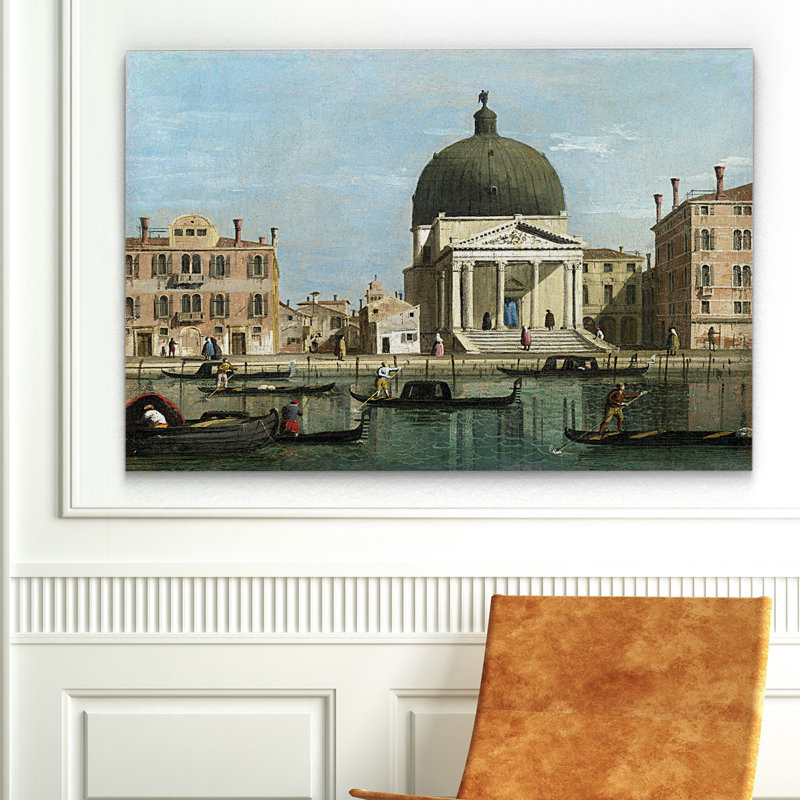 « venice s », impression, H 18 po x l 27 po x P 1,5 po, Toile tendue