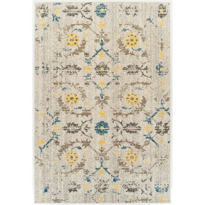 Wool Floral Indoor Rug