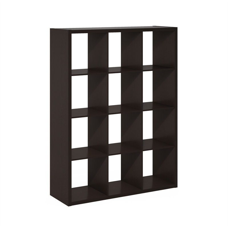 Antonya Cube Bookcase, (12 Shelves) 147.19cmH x 111.2cmW x 37.01cmD