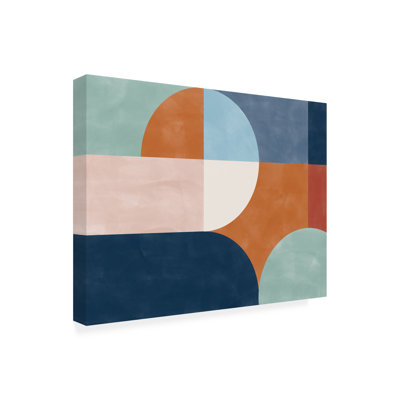 Bolog Elena Ristova Aspectratiobluerust28 Canvas Art