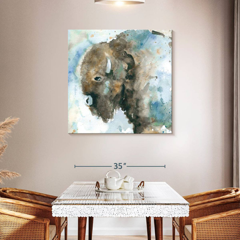 Brampt Buffalo On Blue