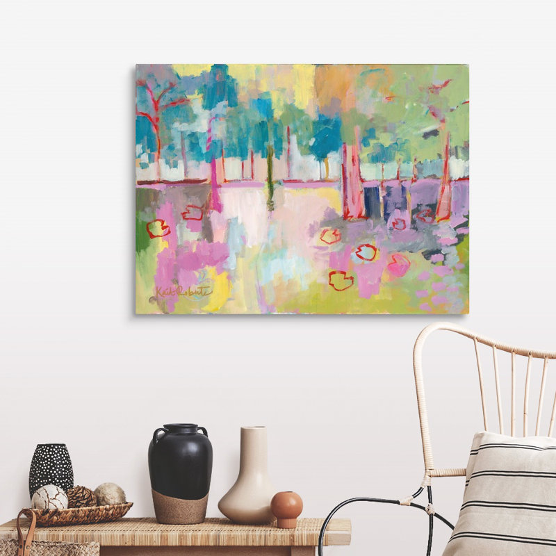 Reproduction d’art sur toile, "The Private Cove" par Kait Roberts, Toile tendue, H 30 po x l 40 po x P 1,25 po