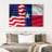Borges US And Texas Flag-107719279