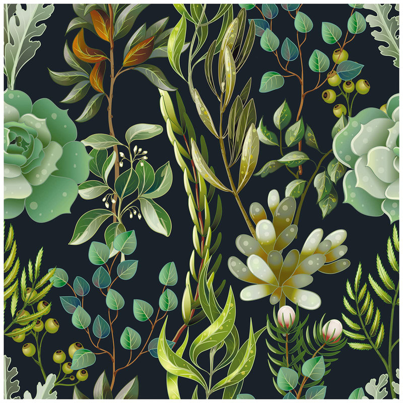 Rouleau floral tattva