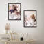 Mauve lotus moderne, impression encadrée, affiches, salle de bain, petit art mural-104783865-104783867