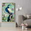 «Pretty Peacock I», reproduction de peinture acrylique sur toile-29609199-29609587