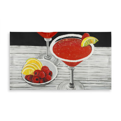 Two Cosmopolitan Indoor/Outdoor Tablecloth - Modern Home Decor