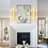 Dimmable Led Gold Wall Mounted Sconce With Alabaster Shade-1258659136