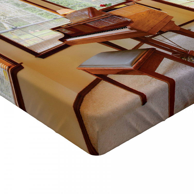 Microfiber Fitted Sheet, Twin Fitted Sheet