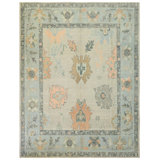 Oushak Rugs One-of-a-Kind Rectangle 9'3" X 11'10" Area Rug