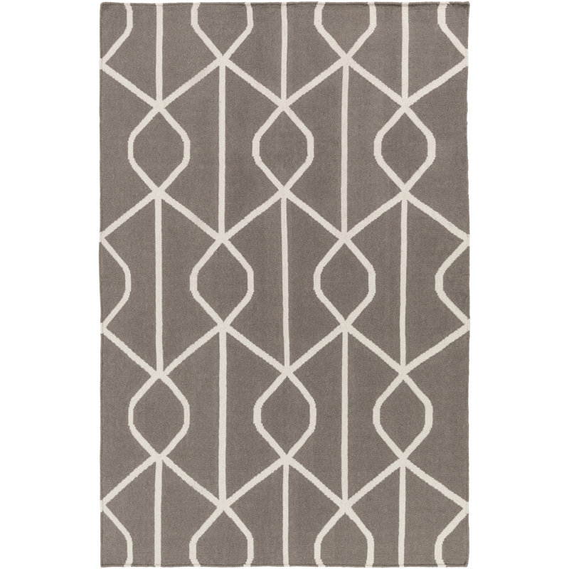 Murrill Wool Geometric Indoor Rug, Rectangle 2' x 3'
