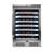 Whynter Elite 24'' width Spectrum Lightshow 54 Bottle Built-In Wine Refrigerator with Touch Control