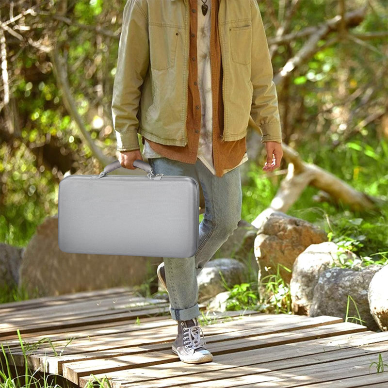 Présentoir pour 66 couteaux de poche, support pliant, organisateur de rangement, Gris