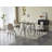 Winser Metal Base Dining Table-2079050222
