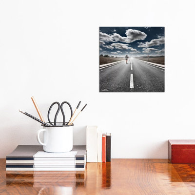 « The Road never ends » par Ben Heine-reproduction de photo