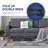 Jasleene 14'' Steel Bed Frame-1048950837